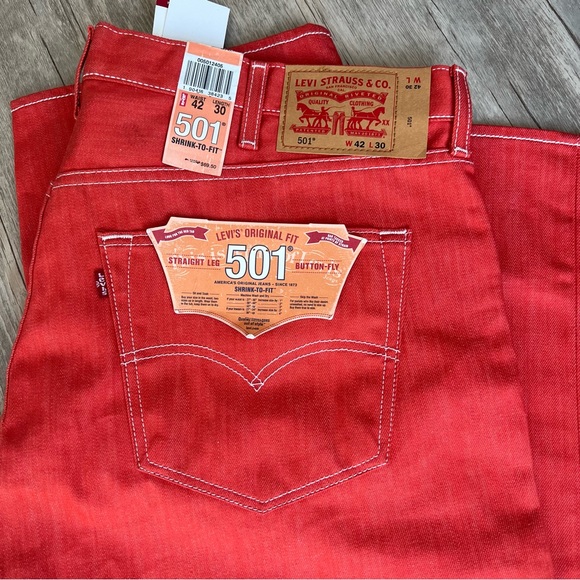 Levi's Jeans Levis 5 Original Denim Jeans Mens Size 42w 30l Poshmark